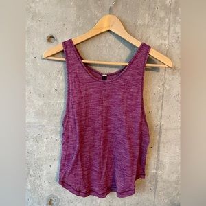Lululemon tank top (size 4, purple)
